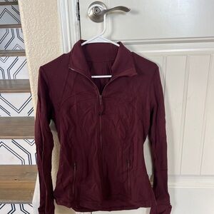 Lululemon Maroon Define Jacket
